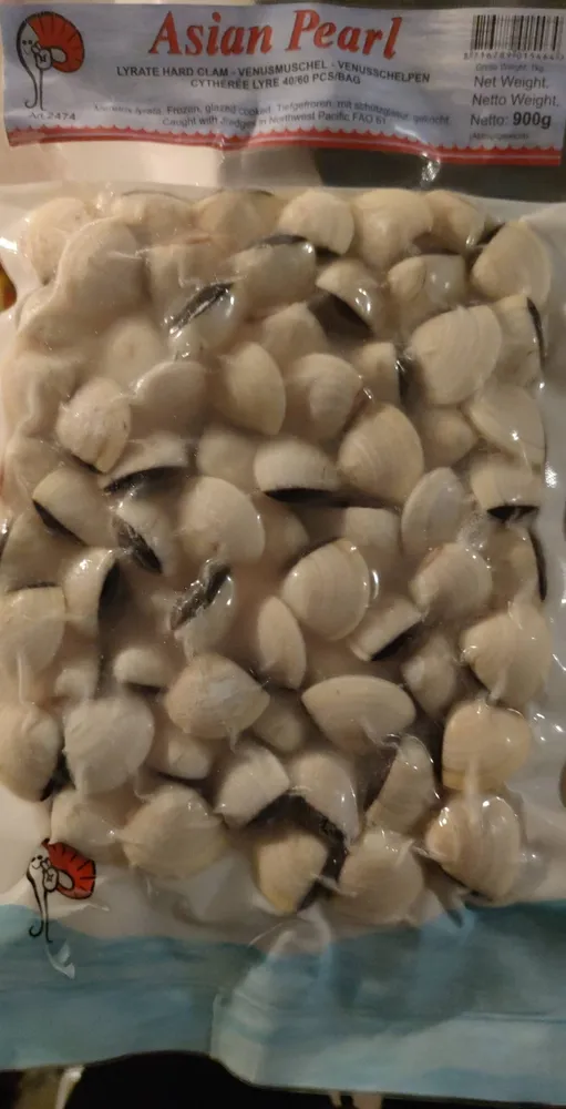 Vongole con guscio