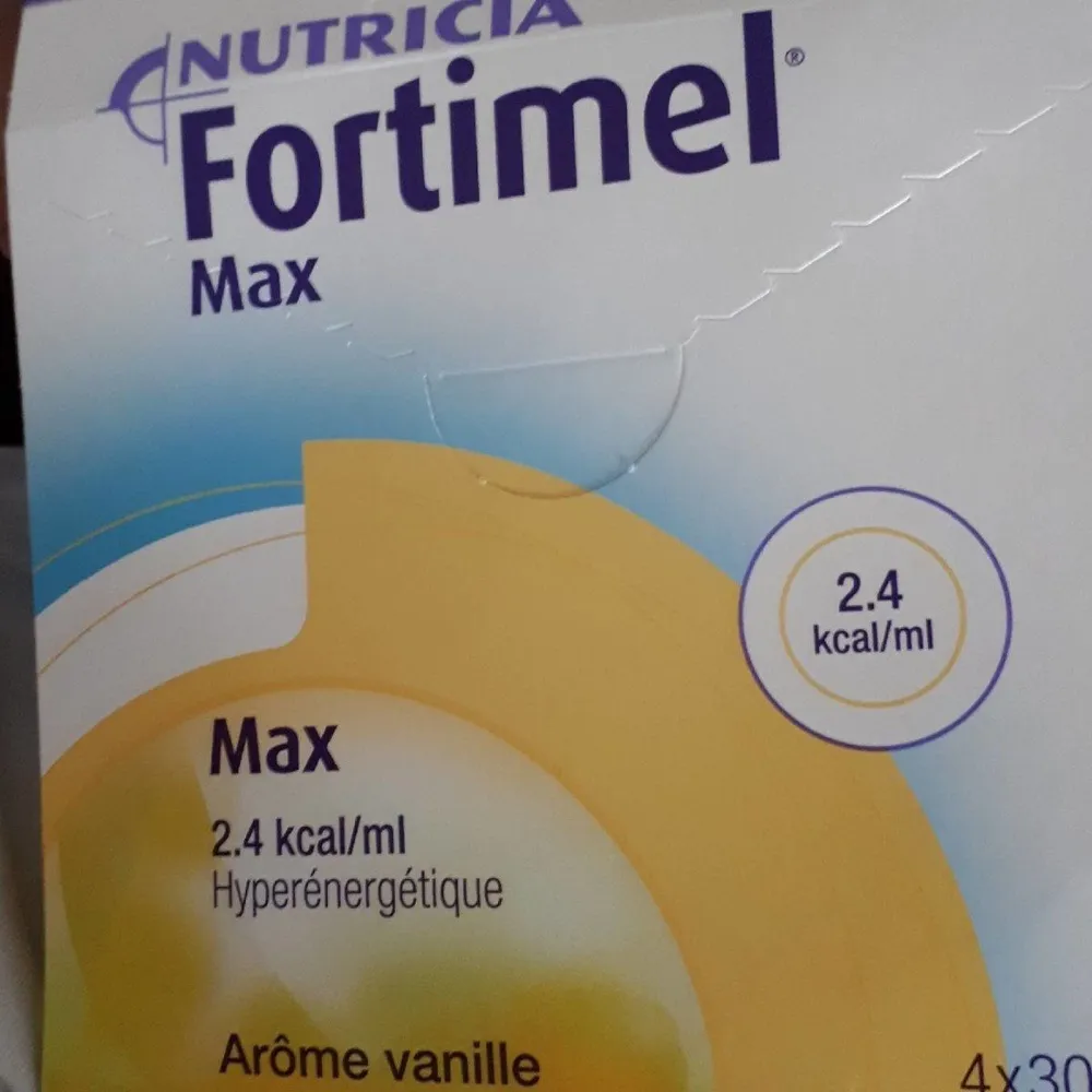 Nutricia Fortimel Max Nutriment Saveur Vanille