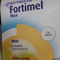 Nutricia Fortimel Max Nutriment Saveur Vanille