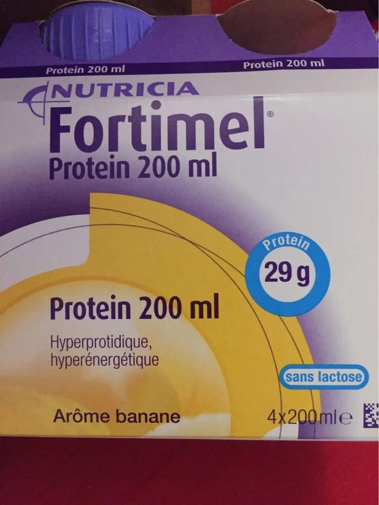 Nutricia Fortimel Protein Nutriment Saveur Banane
