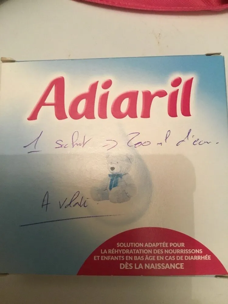 Adiaril - Solution de réhydratation pour bébé