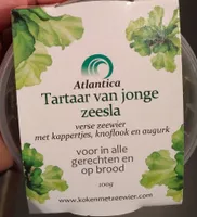 Tartaar van jonge zeesla