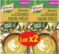Knorr Soupe Douceur de Légumes Façon Poêlée 1l Lot x 2