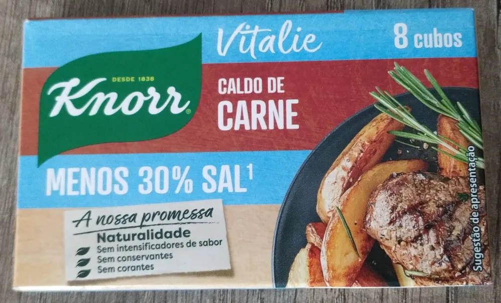 Caldo de Carne Menos 30% Sal
