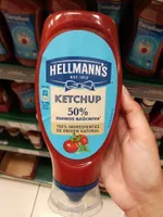 Ketchup 50% menos azúcares