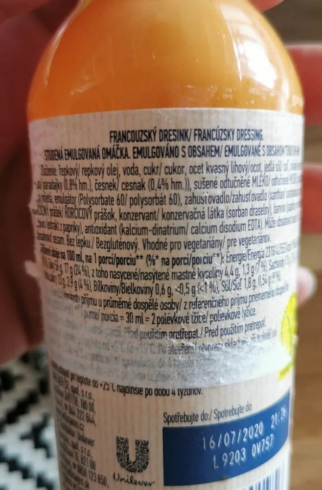 French salad dressing