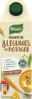 Knorr Soupe Liquide Velouté de 8 Légumes du Potager 750ml