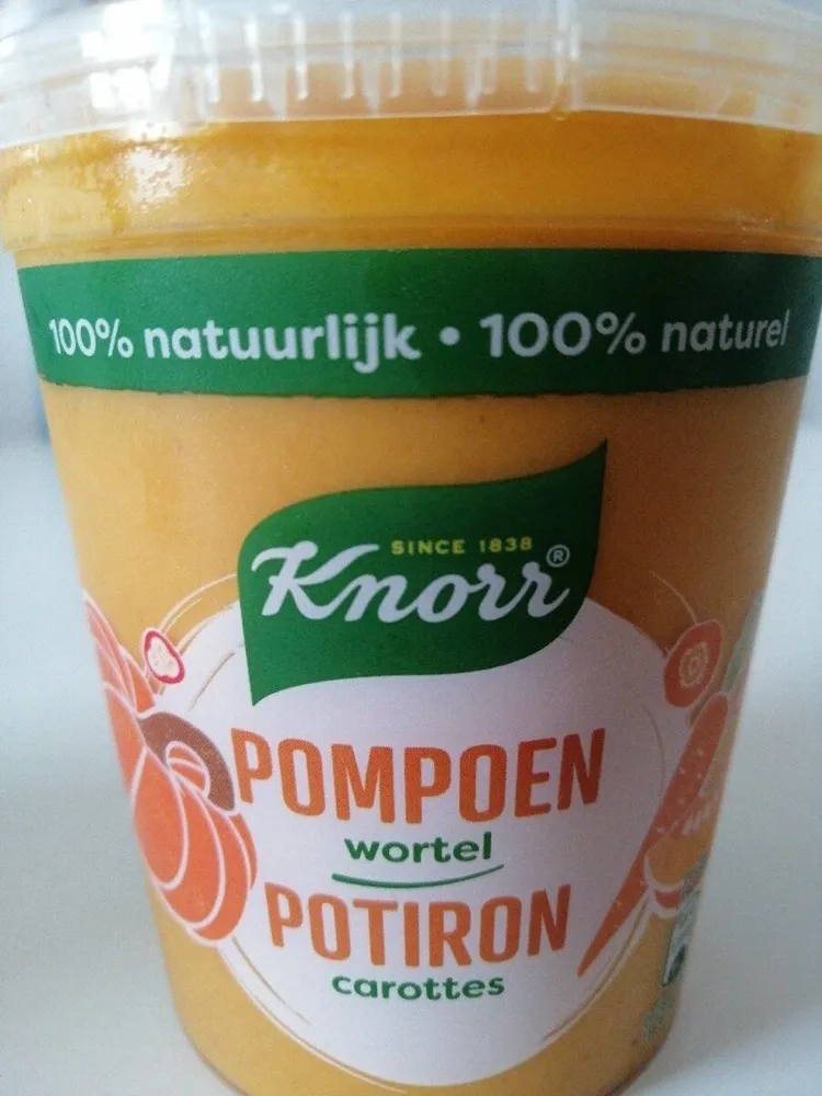knorr 100%naturel potiron carotte