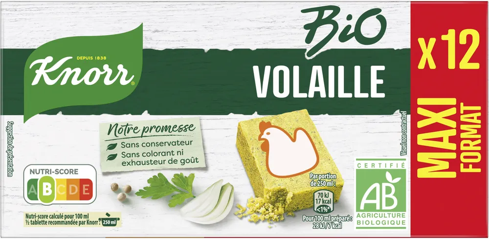 Knorr bio poule promo x12