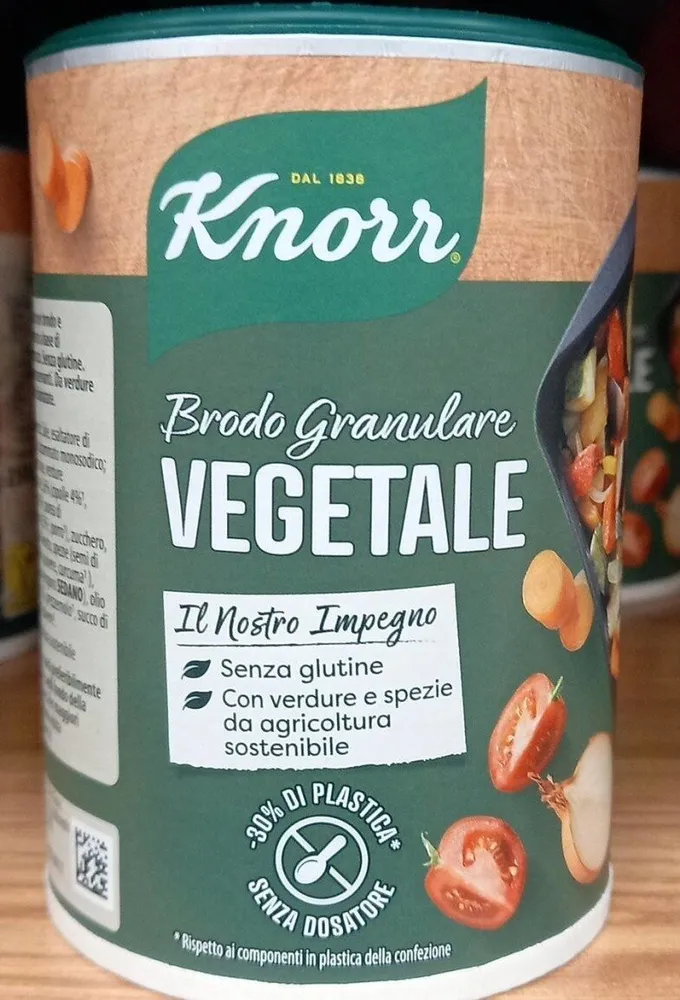 Brodo granulare vegetale