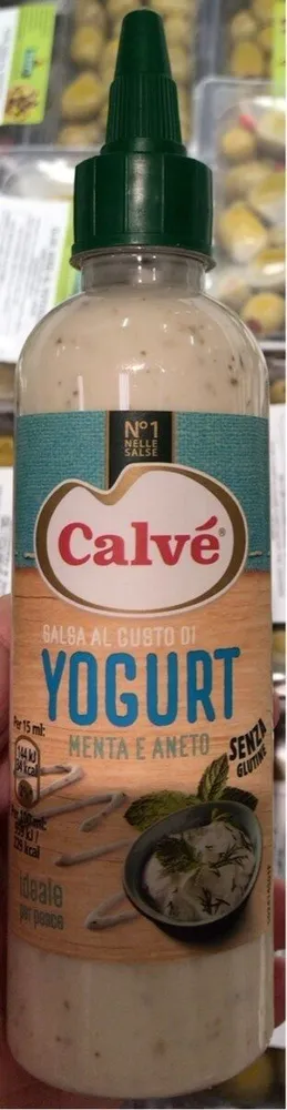 Salsa yogurt menta e aneto
