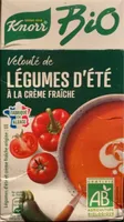 Velouté de légumes d’été à la crème fraîche