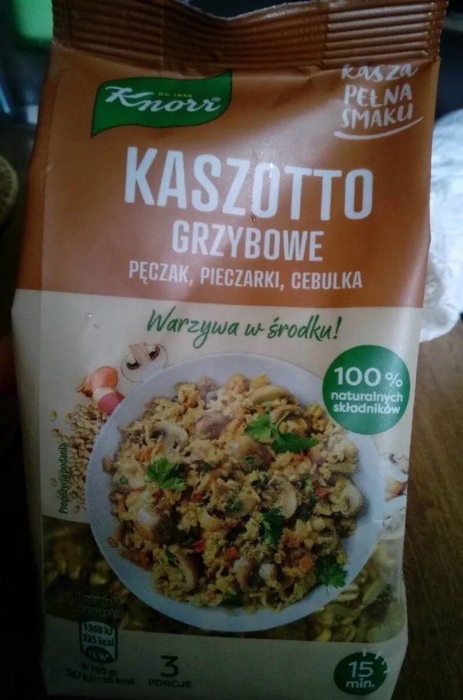 Risotto aux champignons