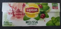 Thé Melissa with cherry