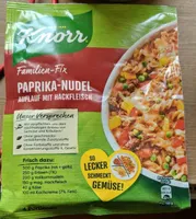 Paprika-Nudel Auflauf mit Hackfleisch
