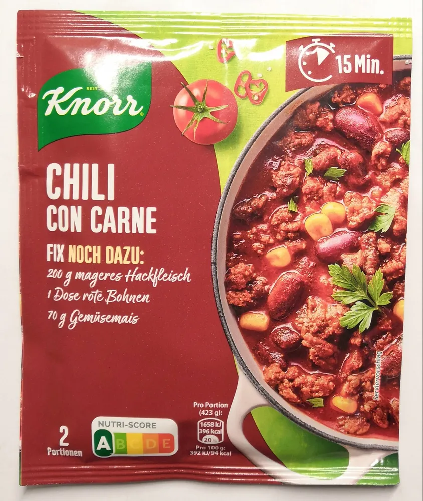 Fix für Chili con Carne