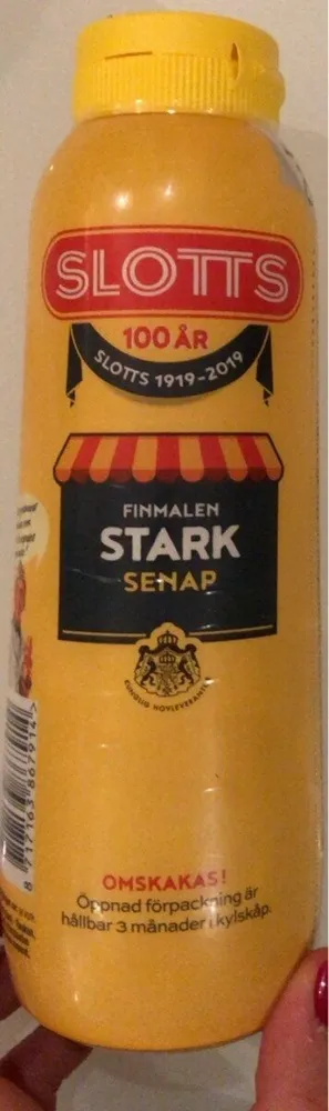 Finmalen stark senap