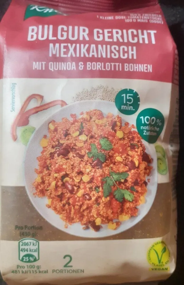 Bulgur Gericht mexikanisch