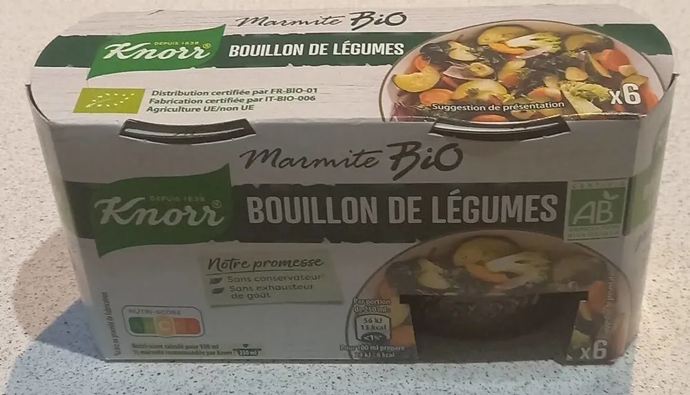 Bouillon de légumes