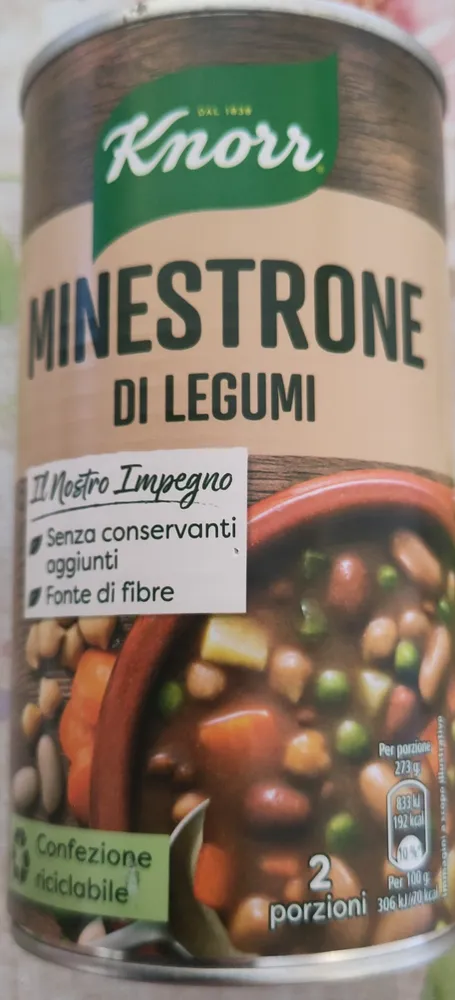 Minestrone legumi
