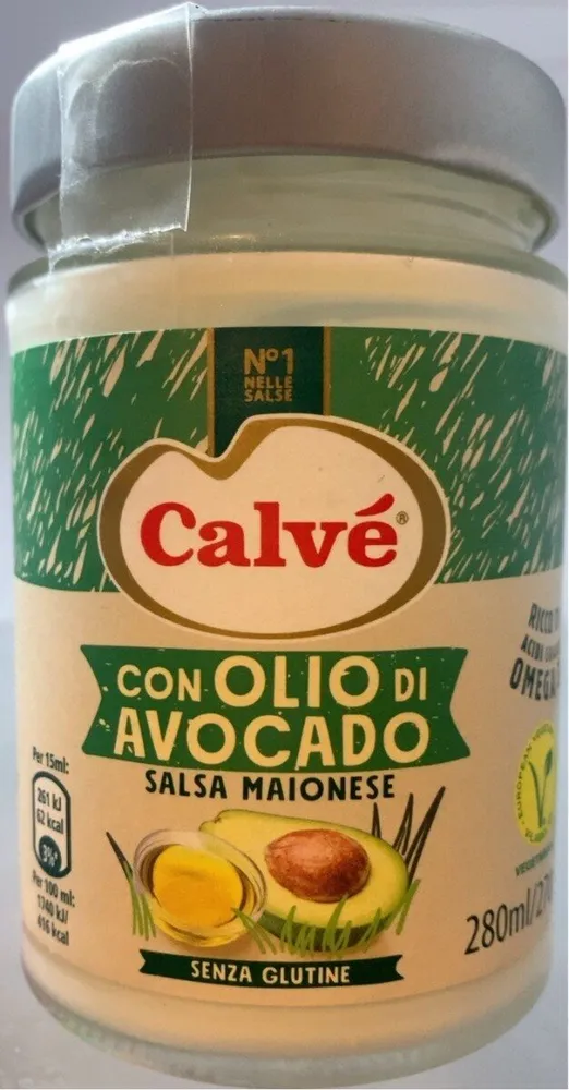 Con olio di avocado