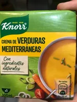 Crema de verduras mediterráneas