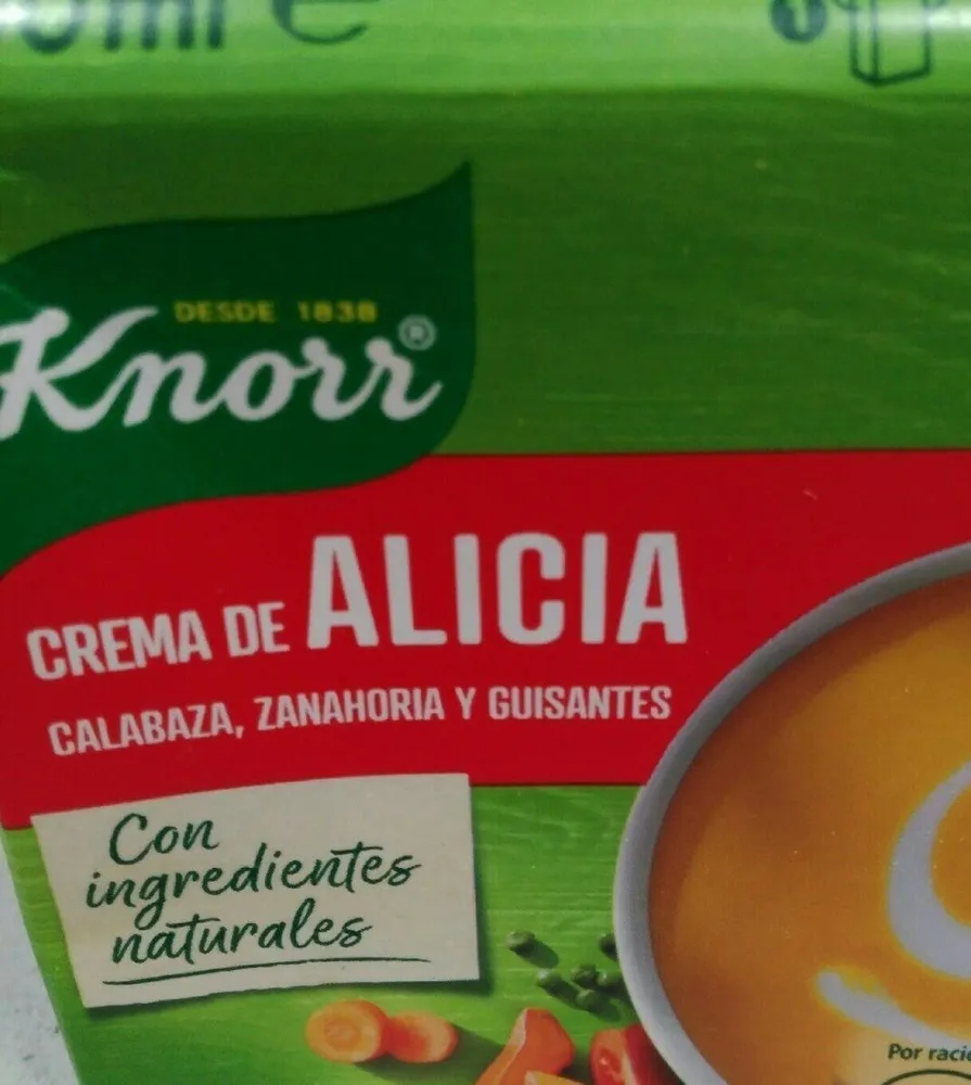 Crema de Alicia
