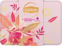 Lipton Coffret en Métal 12 Thés & Infusions Aromatisés 56 Sachets Pyramid®