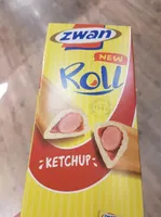 Zwan roll ketchup