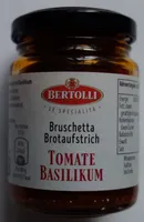 Bruschetta Brotaufstrich Tomate Basilikum