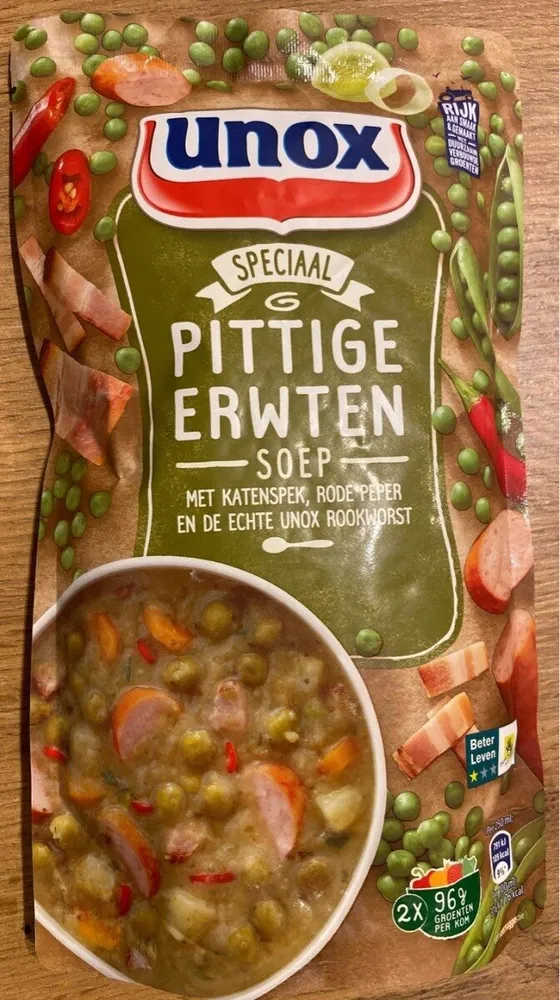 Pittige erwtensoep