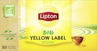 Lipton Thé Noir Yellow Label 50 Sachets BIO