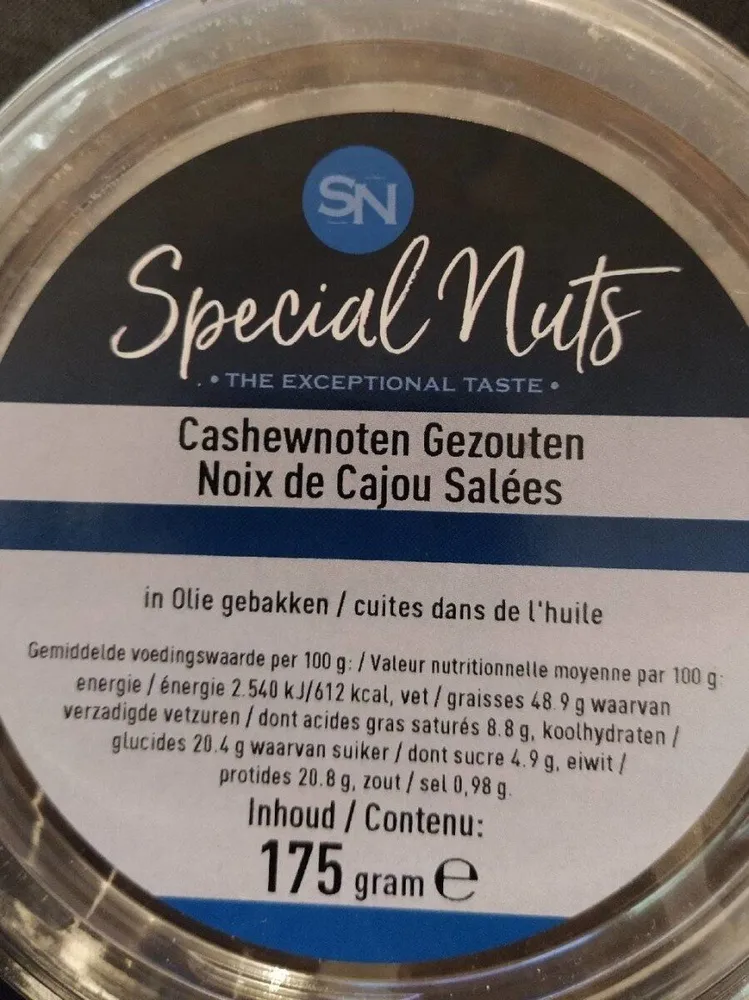 Noix de cajou salées