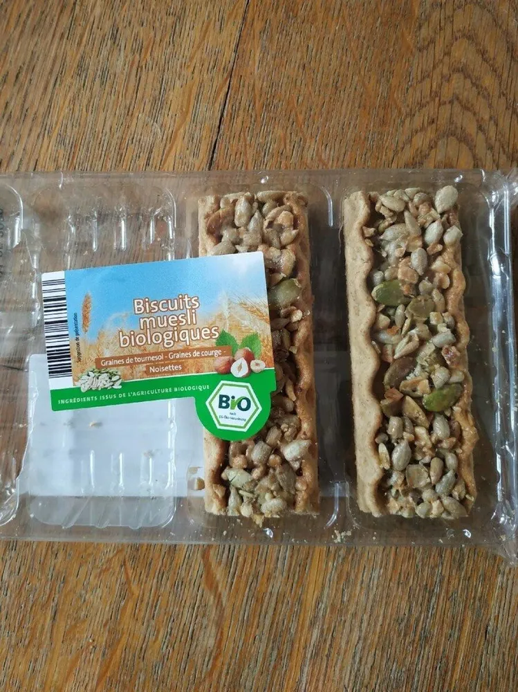 Biscuits müesli biologique