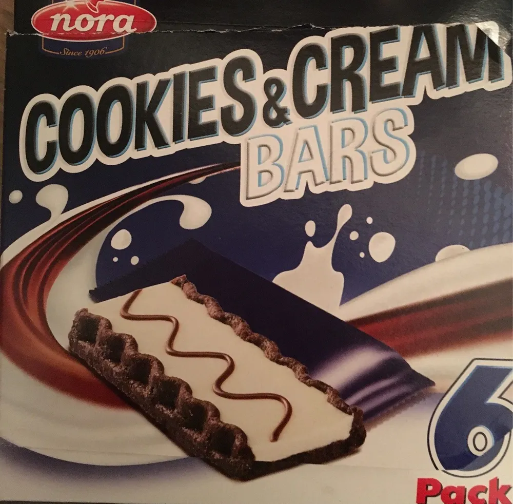 Cookie & Cream bars