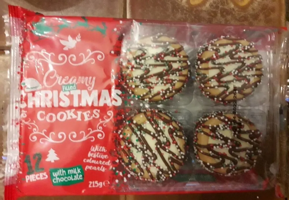 Creamy filled Christmas Cookies