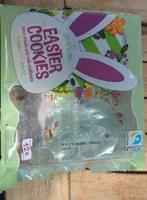 Easter Cookies with cream and milk chocolate
