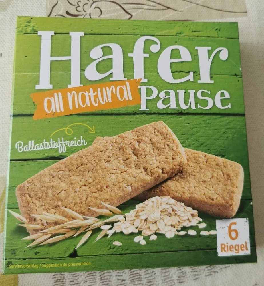Hafer Pause ( all natural )