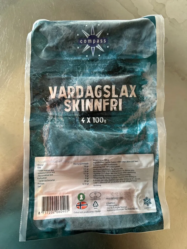 Vardagslax Skinnfri