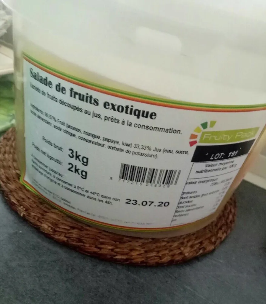 Salade de fruit exotique