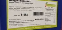 Mangue au sirop