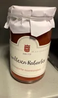 Aardbeien rabarber