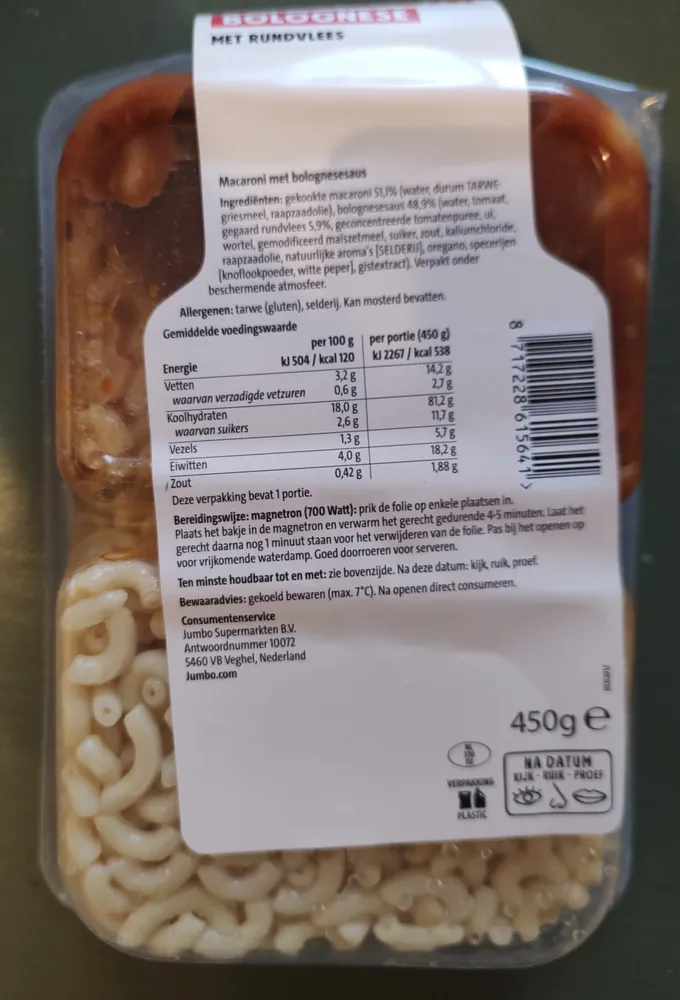 Macaroni Bolognese