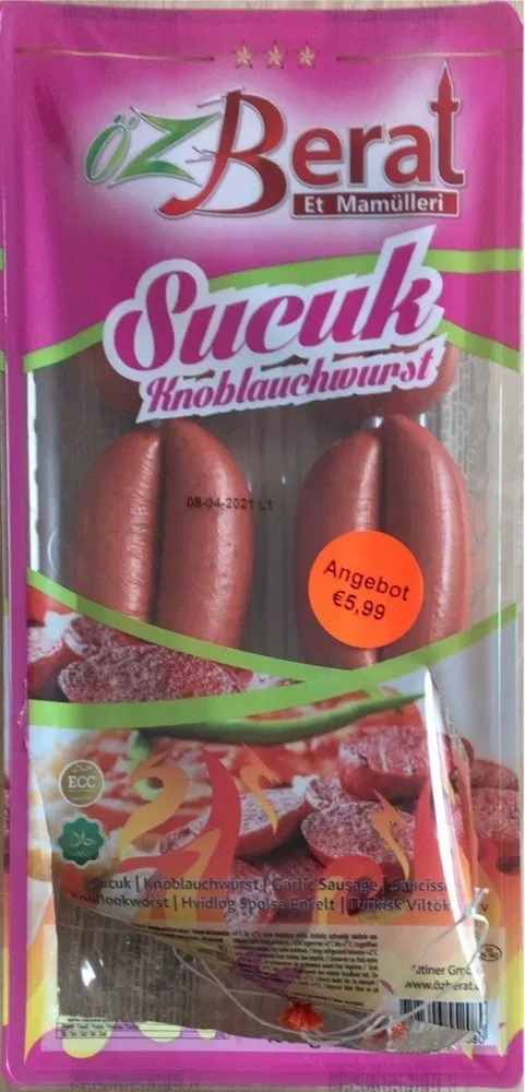 Sucuk Knoblauchwurst