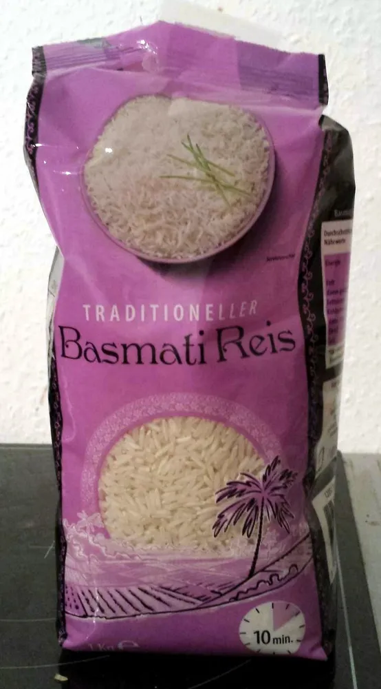 Traditioneller Basmati Reis