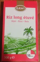 Riz long étuvé