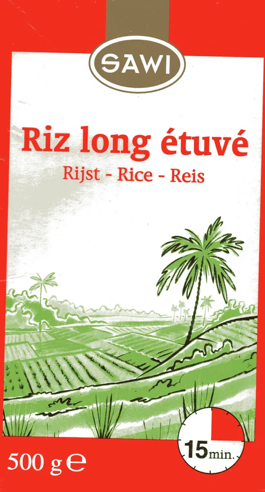 Riz long etuve
