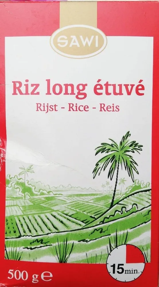 Riz long étuvé