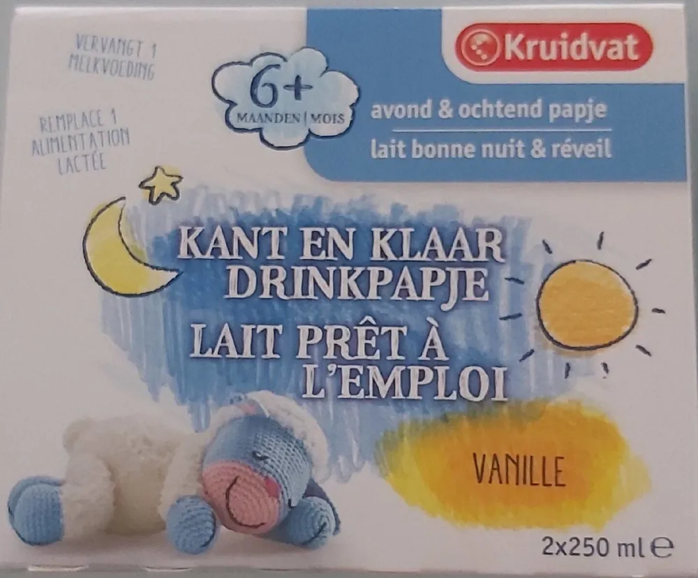 Lait prêt à l'emploi