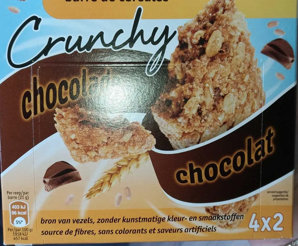 Barre de céréales chocolat
